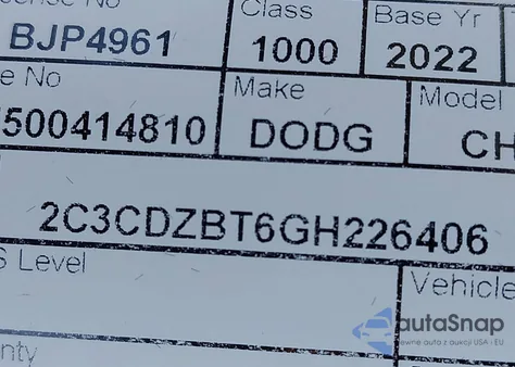 2016 Dodge Challenger R/T Plus Shaker из США, поврежденный, VIN 2C3CDZBT6GH226406